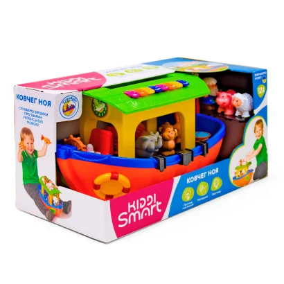 Ігровий набір KIDDI SMART &ndash; КОВЧЕГ НОЯ (українська)