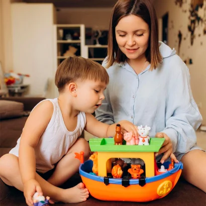 Ігровий набір KIDDI SMART &ndash; КОВЧЕГ НОЯ (українська)