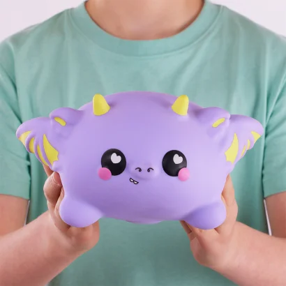 Колекційна іграшка-антистрес SMOOSHZEES серії &quot;Snugzees&quot; – ДРАКОН ПАФФІН