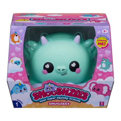 Колекційна іграшка-антистрес SMOOSHZEES серії &quot;Snugzees&quot; – ДРАКОН ДЖЕЙД