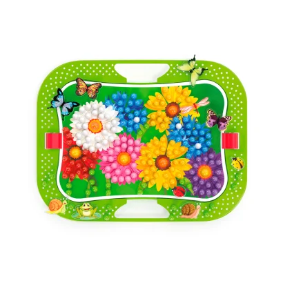 Набір - ДЛЯ ЗАЙНЯТЬ МОЗАЇКОЮ (300 фішок, 16 фігурок, дошка 28х20 cm)