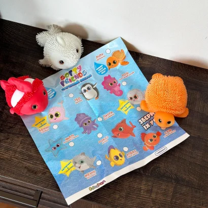 Стретч-іграшка у вигляді тварини серії «Softy friends» – ЧАРІВНИЙ ОКЕАН (в диспл.)