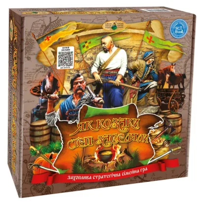Настільна гра &quot;Як козаки степ заселяли&quot; 82302 укр. мовою