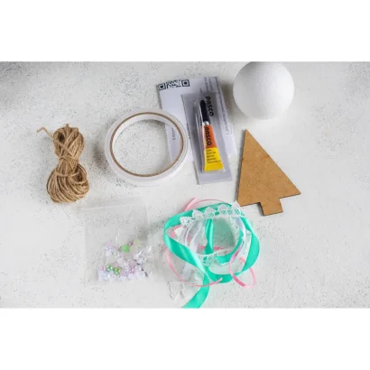 Дитячий набір творчості &laquo;Декорування іграшки на ялинку&raquo; НГ-003 2 основи