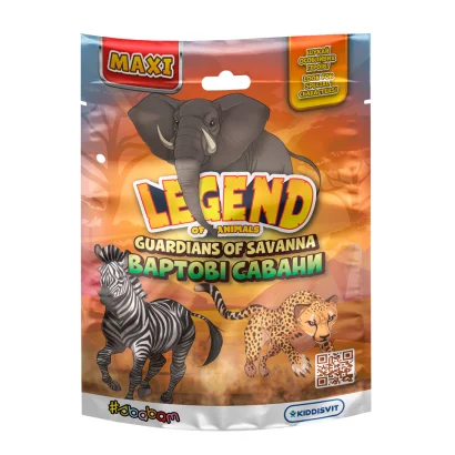 Стретч-іграшка у вигляді тварини &ndash; ВАРТОВІ САВАНИ (в диспл.)