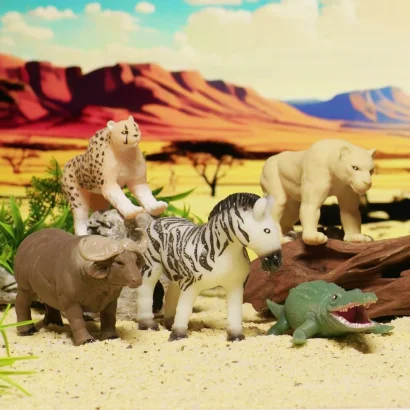 Стретч-іграшка у вигляді тварини &ndash; ВАРТОВІ САВАНИ (в диспл.)