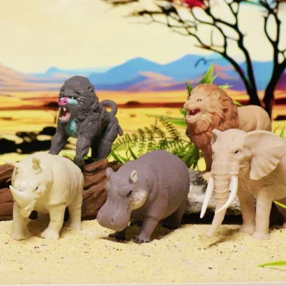 Стретч-іграшка у вигляді тварини &ndash; ВАРТОВІ САВАНИ (в диспл.)