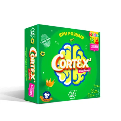 Настільна гра -  CORTEX 2 CHALLENGE KIDS