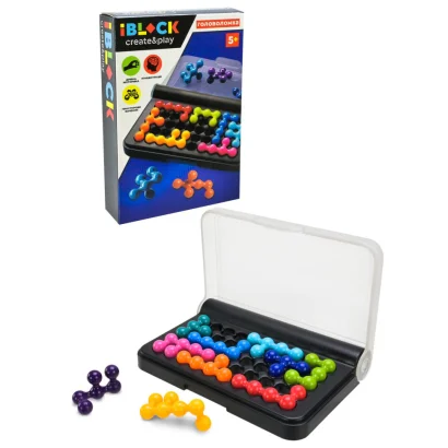 Головоломка серії &quot;Create and Play&quot; PL-724-112 розвиток логіки 120 варіацій складання
