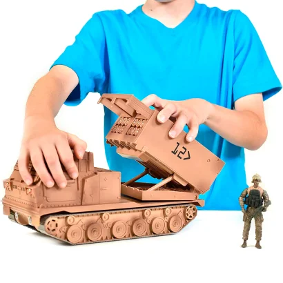 Ігровий набір ELITE FORCE — ПУСКОВА РАКЕТНА УСТАНОВКА M270A1 (ПРУ, фігурка)