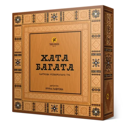 Настільна карткова гра "Хата Багата" 960506, 108 карток