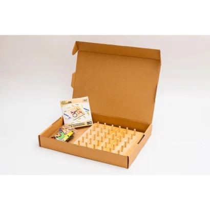 Геометрична розвиваюча &quot;Дошка Монтессорі&quot; Puz-27260, 56 комбінацій