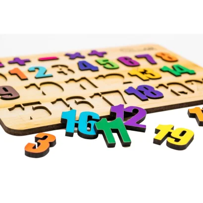 Розвиваюча дерев'яна іграшка &quot;Цифри&quot; Арт-11230, 27 елементів