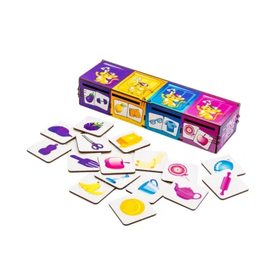 Дитячий Сортер Монтессорі "По кольорах" Puz-37788