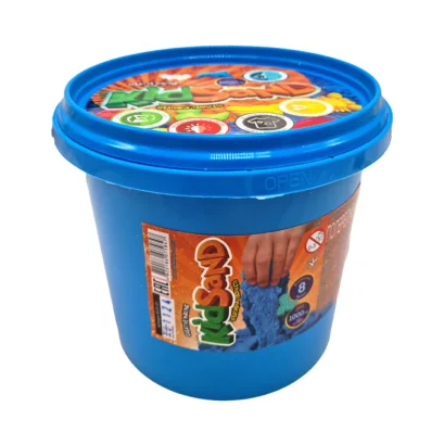 Набір креативної творчості "Кінетичний пісок" KidSand" KS-01-01 відро 1000г Синій