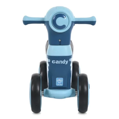 Дитяча каталка-толокар M 5855E-12 синій, до 25 кг