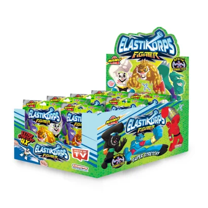 Стретч-іграшка Боєць Elastikorps C1002MIFF7-2022 серії "Mini Fighter", іграшка-сюрприз