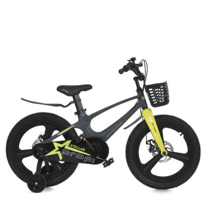 Велосипед дитячий MB 181020-3, 18 дюймів, сірий