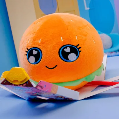 Ігровий набір серії "Little Foodies" W2 - Бургер Biggies BIG002-BU надувна іграшка, насос 22 см