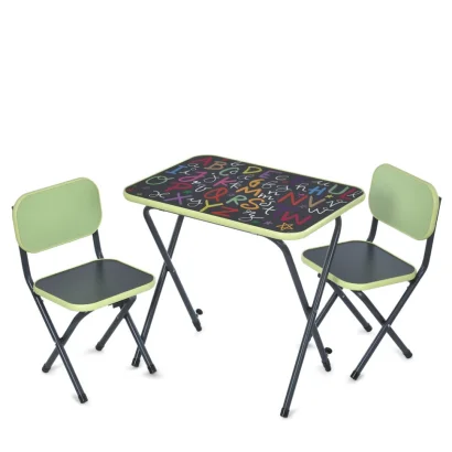 Дитячий Столик Alphabet Alphabet салатовий, складаний, стільниця 60 х 40 см
