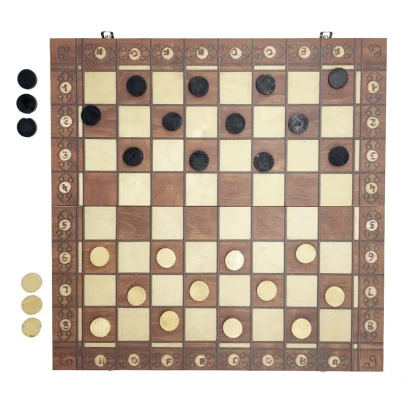 Набір настільних ігор "Шахи, нарди, шашки 3 в 1" Set1 NE-LG-11 ігрове поле 40х40 см