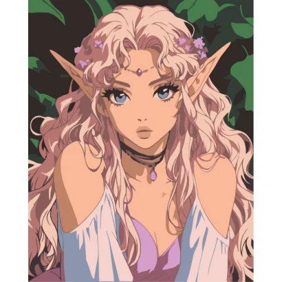 Картина за номерами "Ельфійська принцеса" 16131-AC 40х50 см                                                    