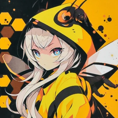 Алмазна мозаїка &quot;Аніме-бджола&quot; HEE16307  30х30 см