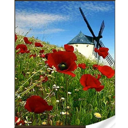 Алмазна мозаїка "Млин" GM86061 30х40 см