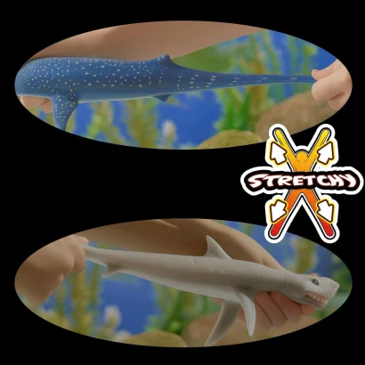 Стретч-іграшка у вигляді тварини серії LEGEND OF ANIMALS МАКСІ - ХРАНИТЕЛІ ОКЕАНУ (в дисп.)