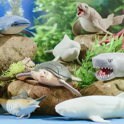 Стретч-іграшка у вигляді тварини серії LEGEND OF ANIMALS МАКСІ - ХРАНИТЕЛІ ОКЕАНУ (в дисп.)