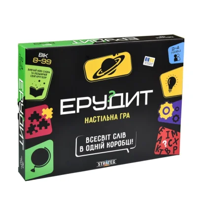 Настільна гра &ldquo;Ерудит&rdquo; 30451 ігрове поле, набір фішок-літер