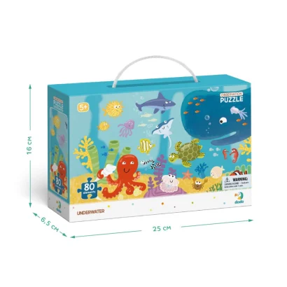 Дитячий пазл Дно Океану DoDo 300134, 80 елементів