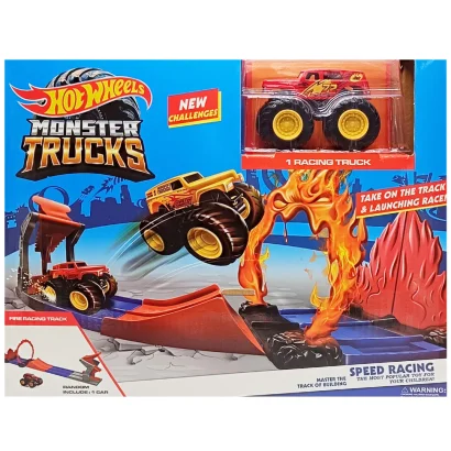 Ігровий набір Автотрек &quot;Monster Trucks&quot; MS44(Red) 1 машинка в комплекті