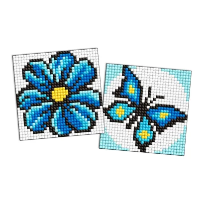 Алмазна мозаїка "Синій колір" Ідейка AMG1062 9x9 см                         