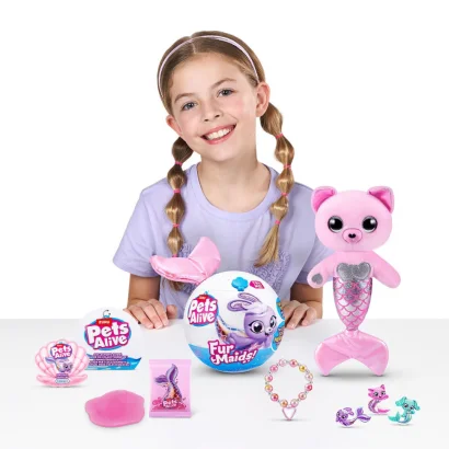 Інтерактивний ігровий набір серії "Furmaids" Кошеня Пурл Pets &amp; Robo Alive 9555A