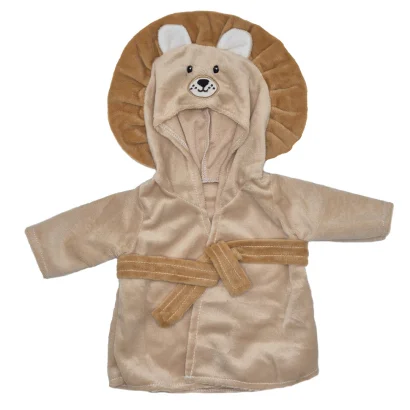 Халатик для ляльки &quot;Левеня&quot; M 6049 UA(Brown) для ляльки 43-46 см