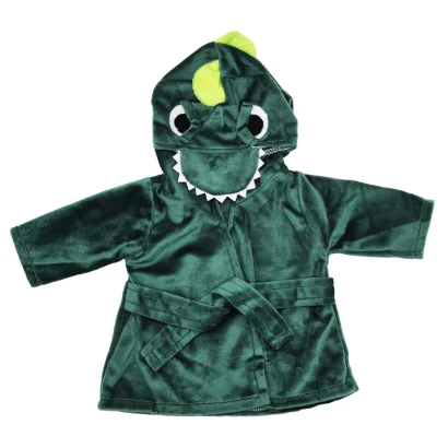 Халатик для ляльки &quot;Динозаврик&quot; M 6049 UA(Green) для ляльки 43-46 см