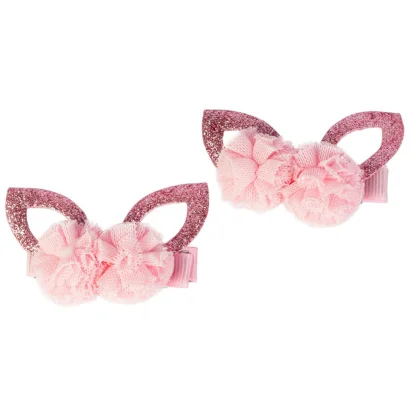 Затискач дитячий для волосся "Метелик" T18541, 2 штуки