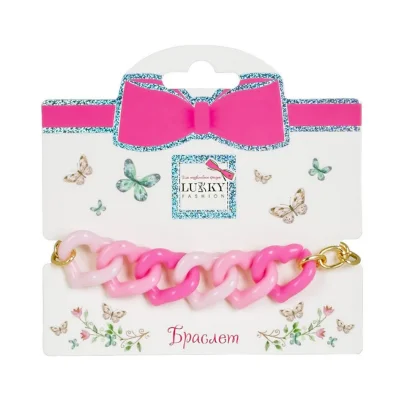 Дитячий браслет "Fashion" T24659 рожевий