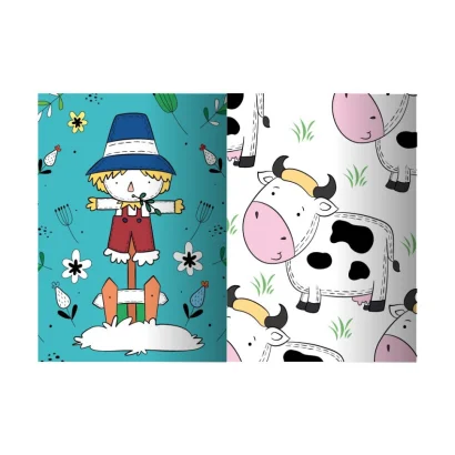 Розвиваюча розмальовка "Ферма" РМ-73-02, 32 сторінки