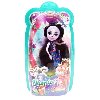 Дитяча іграшкова Лялька "Baobier" JJ8572-16(Black) 15 см, шарнірна