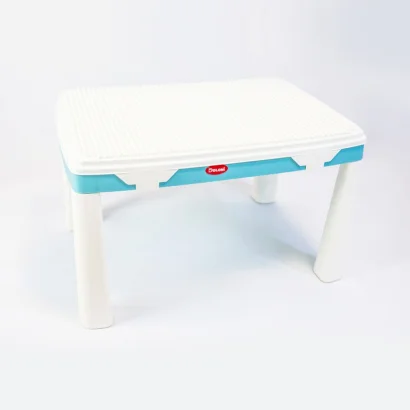 Дитячий набір "Граємось та навчаємось" 04660/7 в наборі стіл, стілець, конструктор