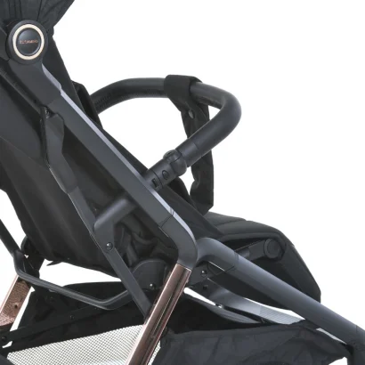 Дитяча прогулянкова коляска BEYA ME 1127-G Black Leo