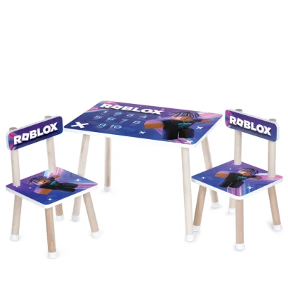 Дитячий Столик M 501-9 стільниця 60 х 40 см, 2 стільчики