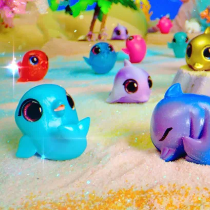 Колекційна іграшка Милі дельфіни YOU YOU #sbabam 58/CN21 фігурка-сюрприз