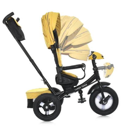 Дитячий триколісний велосипед MT 1007-10 жовтий