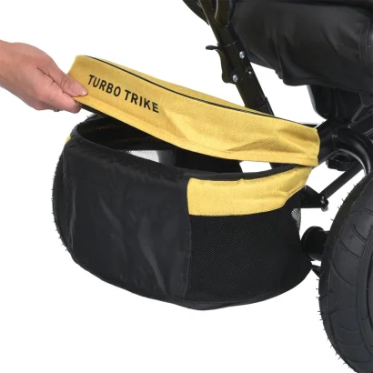 Дитячий триколісний велосипед MT 1007-10 жовтий