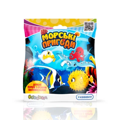 Стретч-іграшка у вигляді тварини &ndash; МОРСЬКІ ПРИГОДИ (у диспл.)