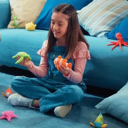 Стретч-іграшка у вигляді тварини – МОРСЬКІ ПРИГОДИ (у диспл.)