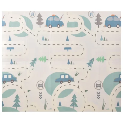 Дитячий термокилимок &quot;Тварини-Дорога&quot; ME 1156-3 двосторонній 180 х 150 х 1 см